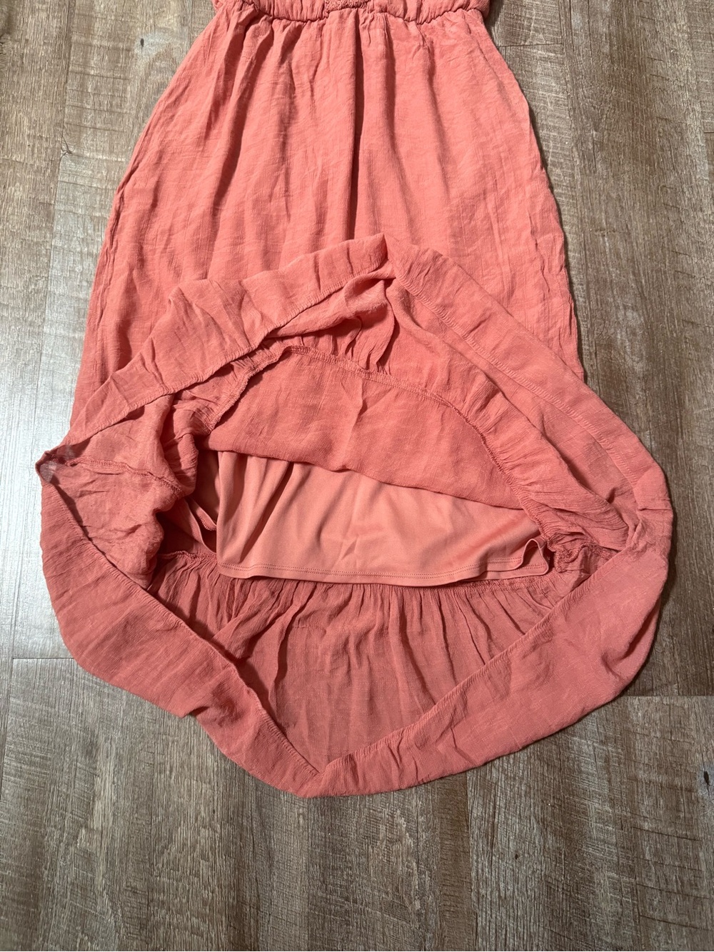 Luxology Coral Sleeveless V-Neck Maxi Dress - Picture 4 of 5